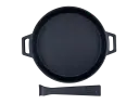 Gietijzeren skillet 25 cm + afneembaar handvat