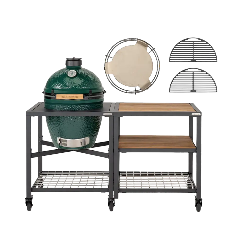 Large Big Green Egg Outdoor Kitchen Set - It's a big deal