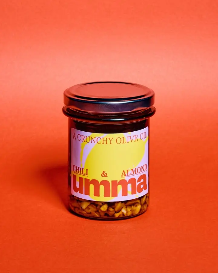 Crunchy olijfolie - Chili & Almond 150 g 