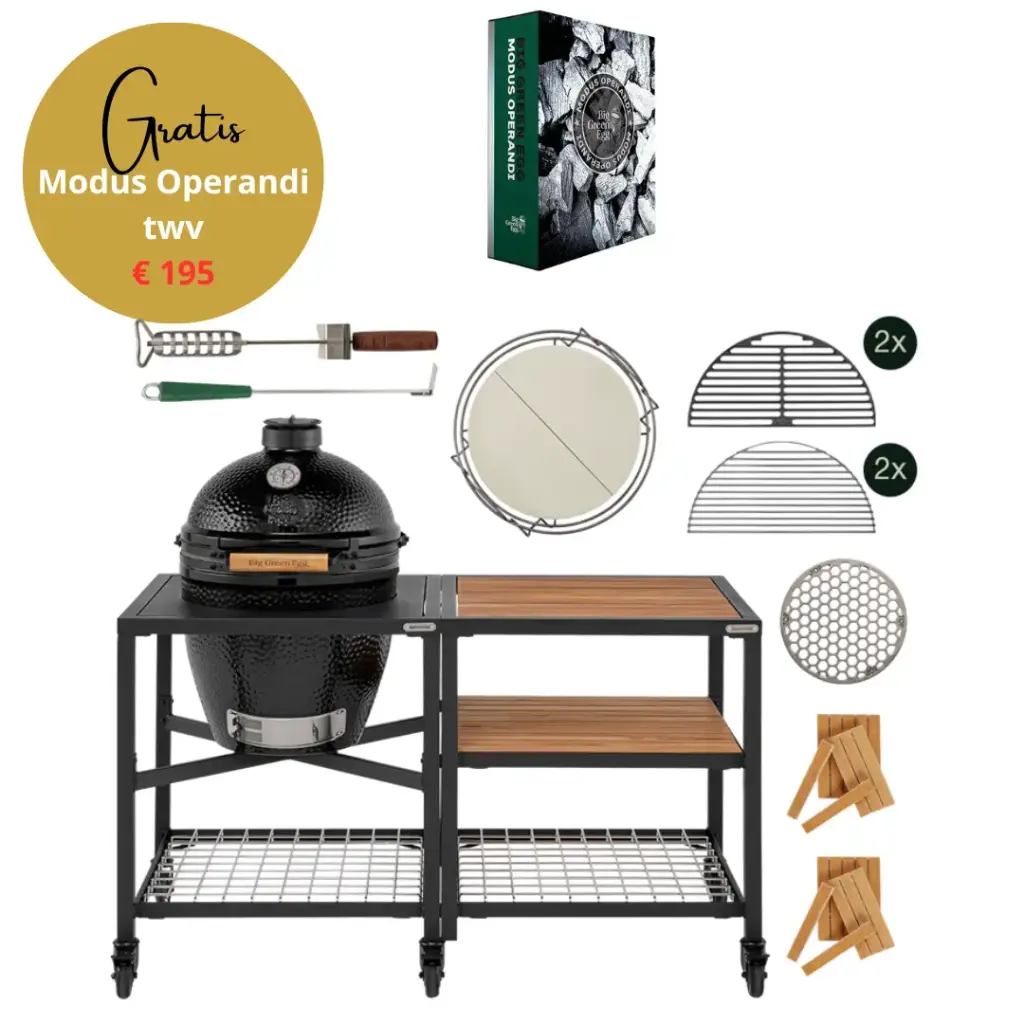 The Onyx Large Essential Outdoor Kitchen + gratis Modus Operandi