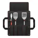Krafted stalen grillgereedschap accessoireset