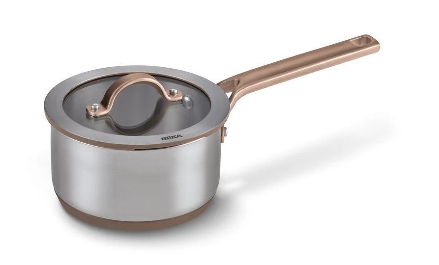 Beka SENSA R sauspan met deksel 16 cm - Mocha