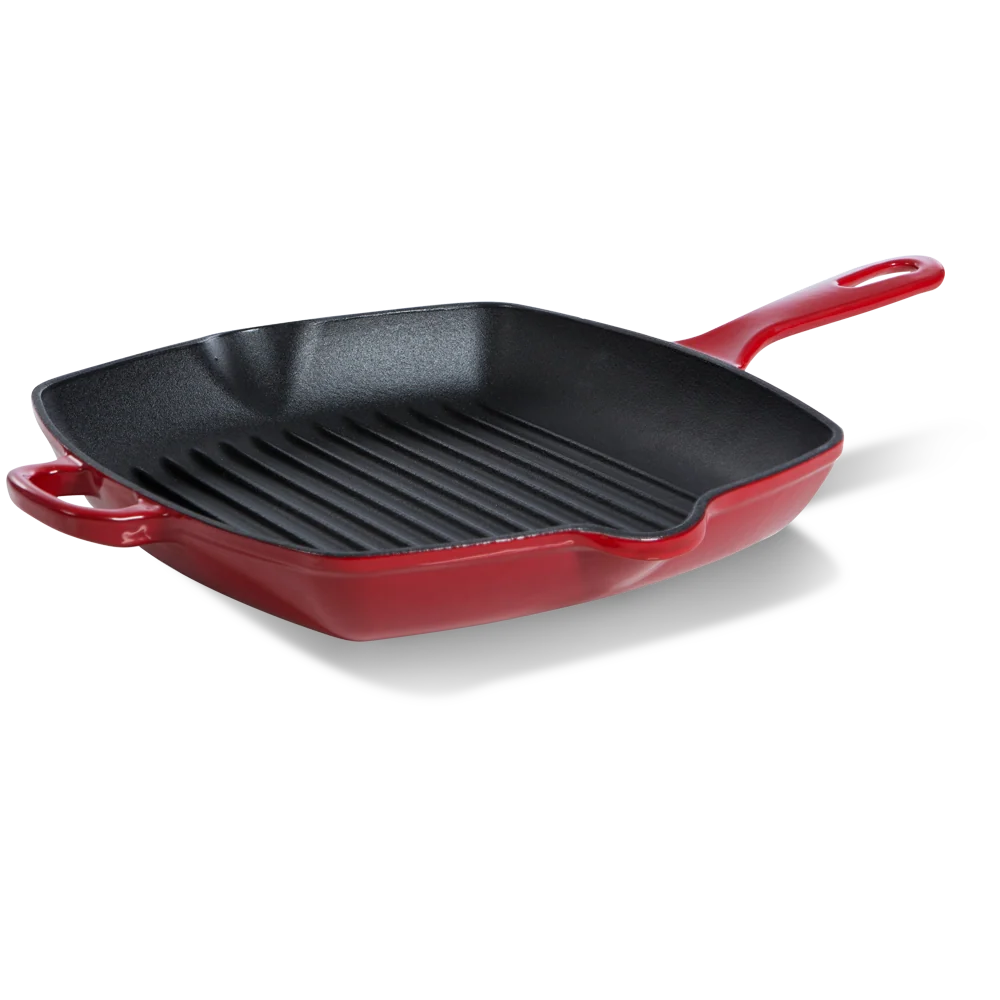 BK Bourgogne grillpan Chili Red 26 cm