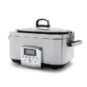 Slowcooker Stainless Steel 6 L