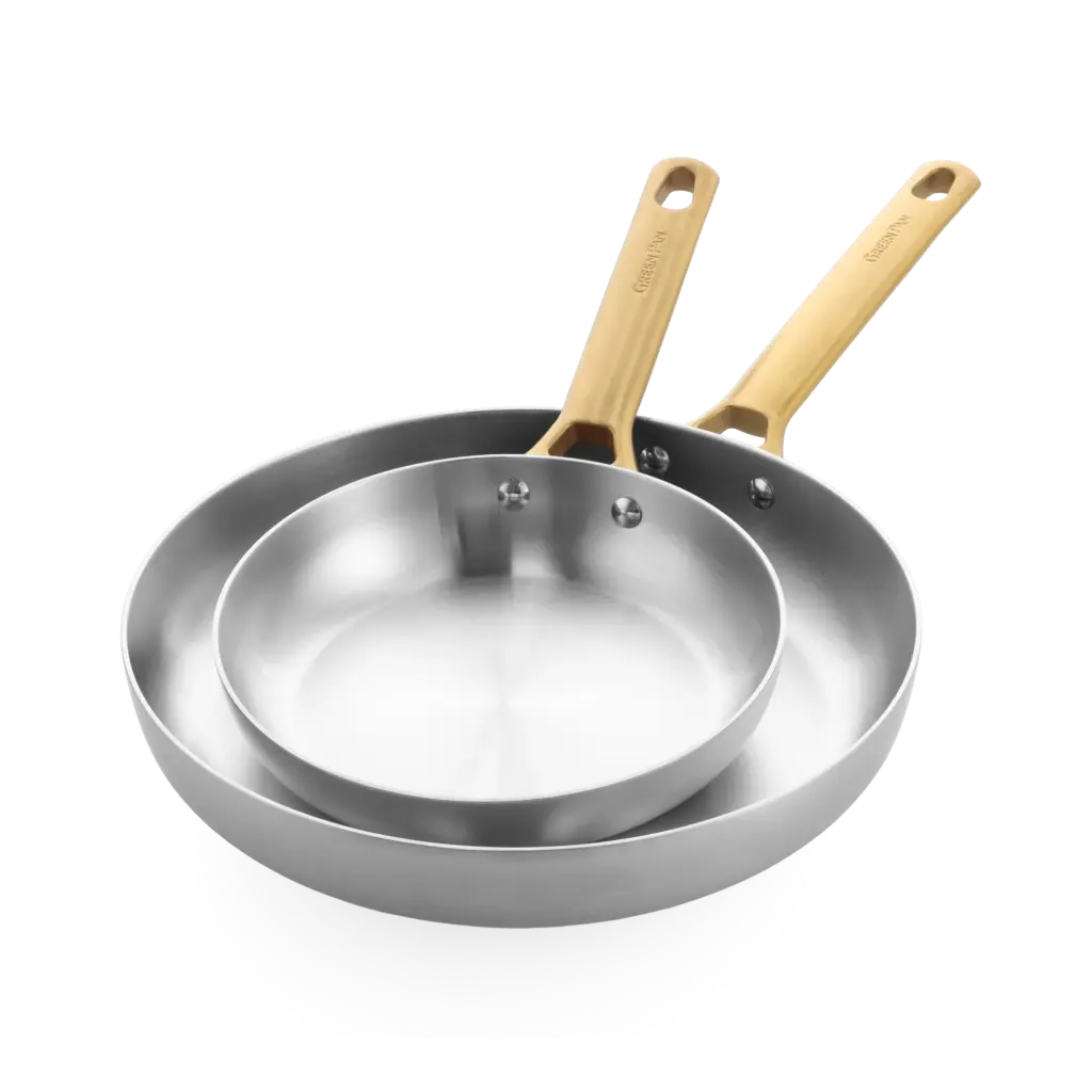 Padova Reserve RVS 2-delige braadpannenset, 20 en 28cm