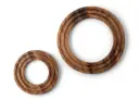 Ronde onderzetter, 2 in 1, acacia