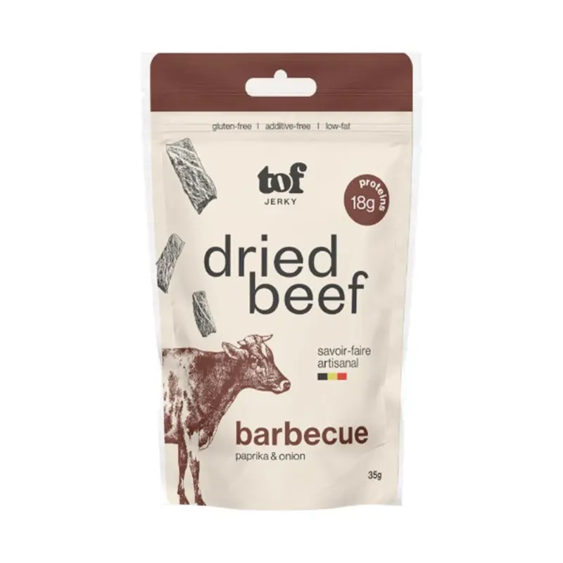 Jerky van Gedroogd Rundvlees Barbecue 35 g