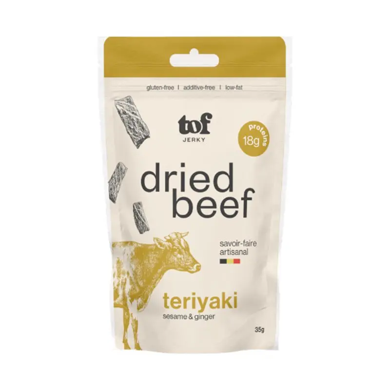 Jerky van Gedroogd Rundvlees Teriyaki 35 g 