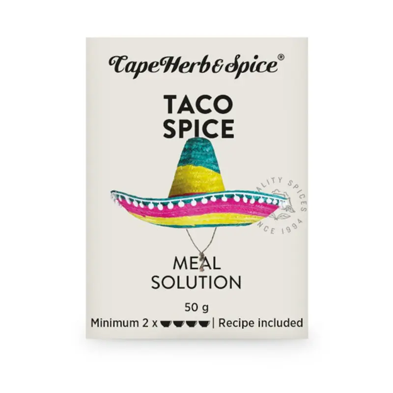 Mexicaanse Taco kruiden doos 50 g 