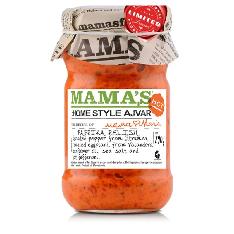 Ajvar,Pikante Rode Paprikasaus 290 g