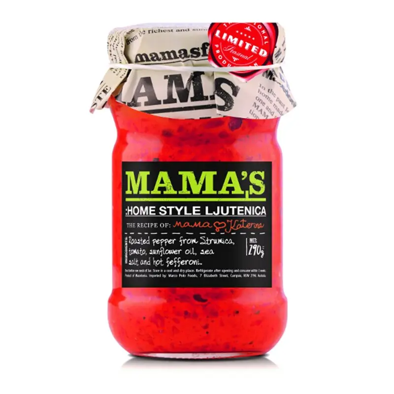 Ljutenica,Tomaten & Rode Paprikasaus 290 g