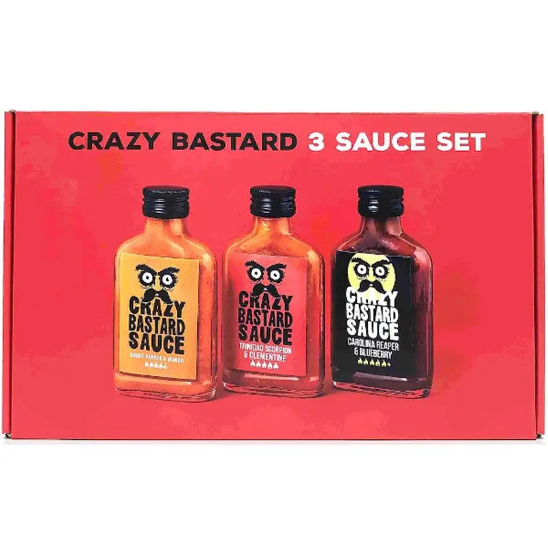 Giftset 3 pikante sauzen - Very hot