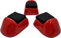 Rode keramische voetjes 3 st/set kamado