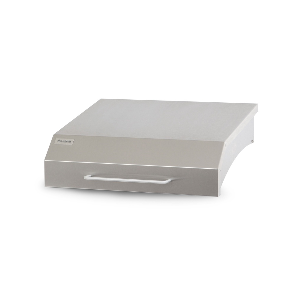 Deksel inox plancha gas 60 cm
