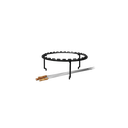 Horiz spiezen set XL (voet+ring+3 spiezen)