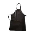 leather apron black