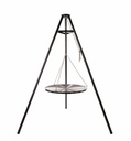 Barbecue tripod + grill dia 65 cm