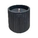 Axia Junior kaars d15, donkergrijs 