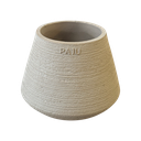 Jones papi creme kaars d22.5 + vulling