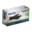 Nitril wegwerphandschoen M zwart 100 stuks 