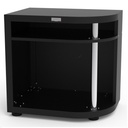 Meubel afgerond rechts 80 x 55 cm, zwart 