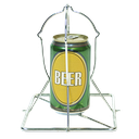Beer can kippenhouder