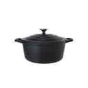 Castard kookpot gietijzer matzwart 4,5l d26 x 11,5 cm
