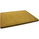 bamboo cutting board 56 x 46 x 3.5 cm, met sapgeul