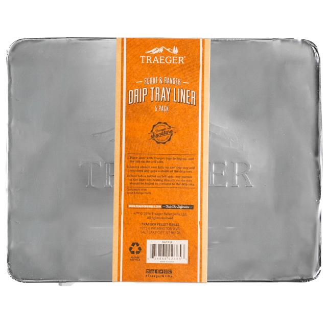 Drip tray liner 5-pack Ranger 