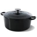 BK Bourgogne stoofpot Jet Black 28 cm